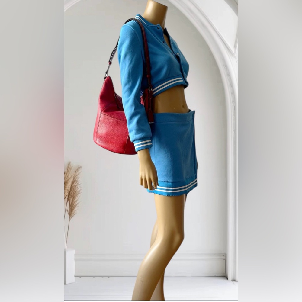 COLE HAAN LARGE Pebbled Leather Hobo Bag - Picture 4 of 16